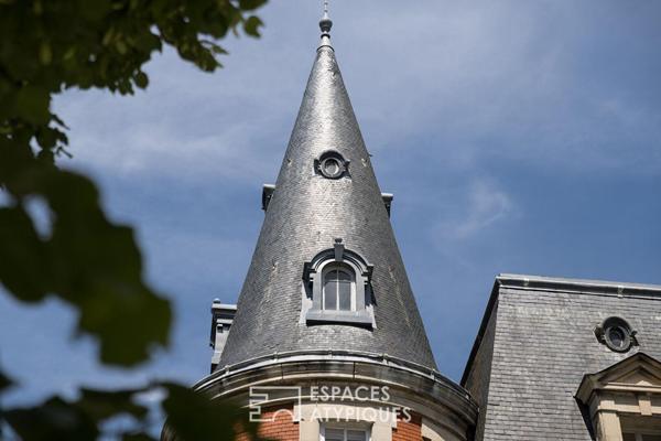 Splendeur du début du XXe siècle : le château et son parc séculaire