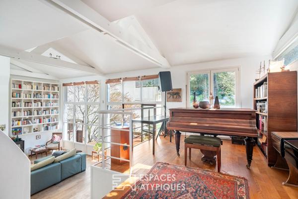 Maison avec extension et jardin d’inspiration japonaise