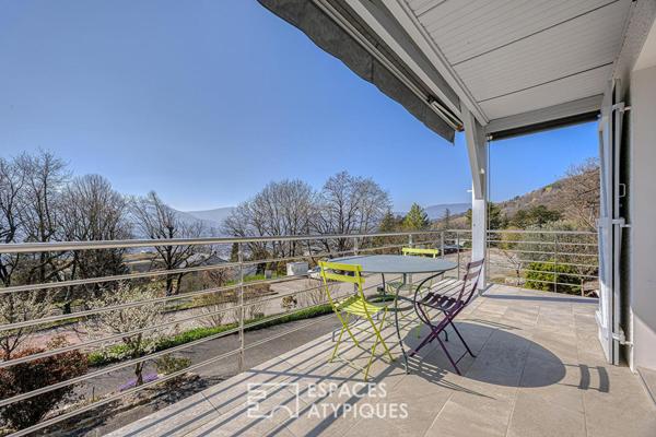 Maison entièrement rénovée avec vue imprenable