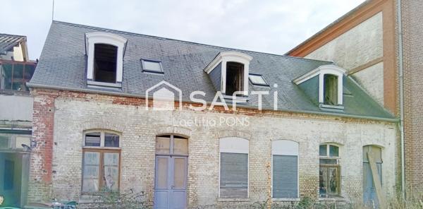 maison avec potentiel à rénover entièrement