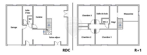 Maison 3 chambre(s) à vendre