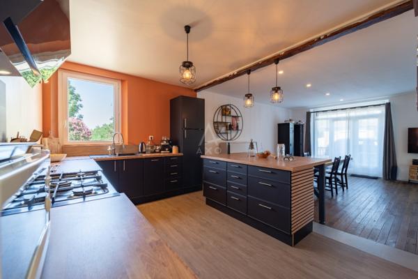 Maison de village rénovée avec garage et jardin
