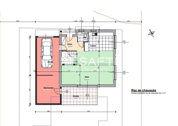 Maison neuve de 119m², 5 pièces, sur 5.8 ares