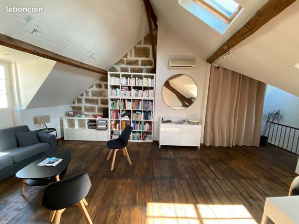 BRIVE Centre : Apt T5 de 110m² + Apt T2 de 40m² avec Terrasse 50 m² et Balcon