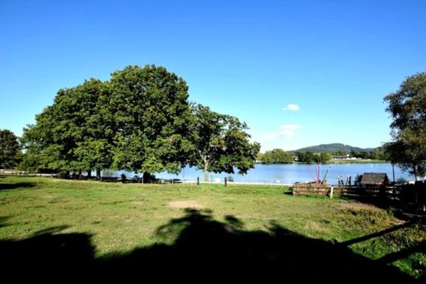 VIAGER OCCUPE, centre historique d'Autun, propriété de 319 m2 avec 2918 m2 de terrain, vue plan d'eau