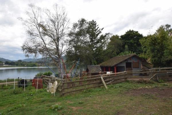 VIAGER OCCUPE, centre historique d'Autun, propriété de 319 m2 avec 2918 m2 de terrain, vue plan d'eau