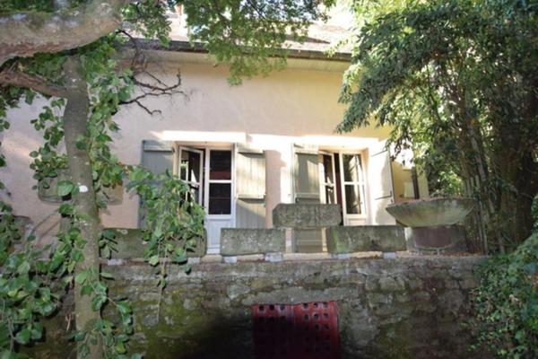 VIAGER OCCUPE, centre historique d'Autun, propriété de 319 m2 avec 2918 m2 de terrain, vue plan d'eau