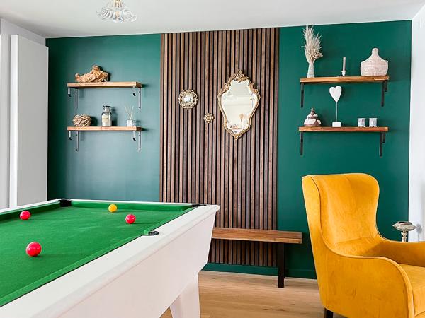 A vendre - Maison contemporaine rénovée avec piscine - Angers Hutreau - 4 chambres, garage