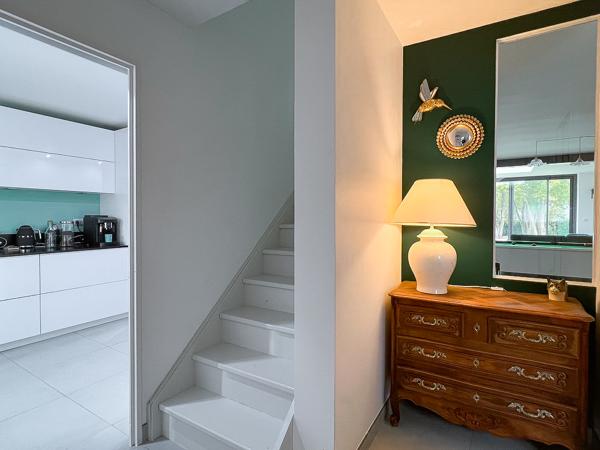 A vendre - Maison contemporaine rénovée avec piscine - Angers Hutreau - 4 chambres, garage