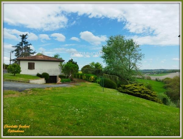 maison de plain pied avec belle vue