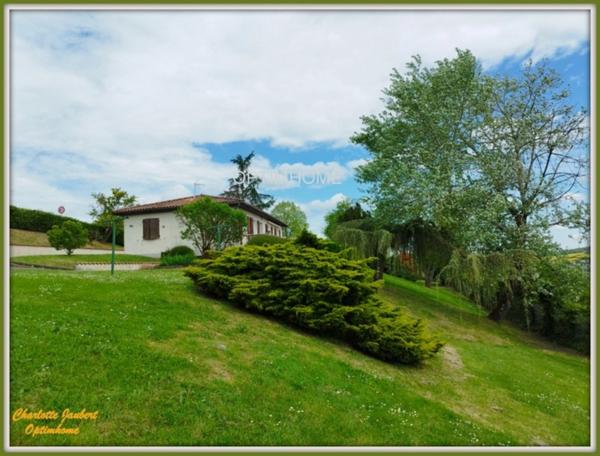 maison de plain pied avec belle vue