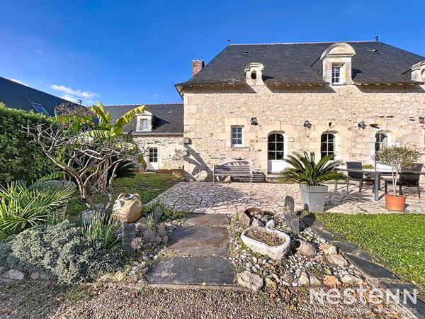 Maison de Prestige à Vendre à Corné 49800 Loire Authion 7 Chambres 1450 m² de jardin !