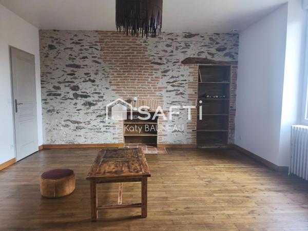 Maison 146m2 rénové avec charme de l'ancien