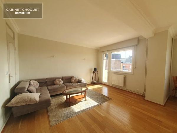 F4 AVEC TERRASSE, GARAGE ET CAVE EN RESIDENCE A LOUER - LILLE VAUBAN - 112.5 m 2 - 1 888 € charges comprises par mois