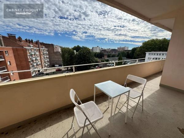 F4 AVEC TERRASSE, GARAGE ET CAVE EN RESIDENCE A LOUER - LILLE VAUBAN - 112.5 m 2 - 1 888 € charges comprises par mois