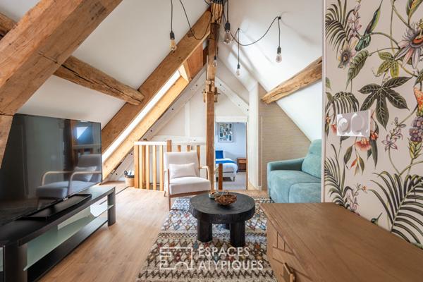 Demeure rénovée et son parc arboré