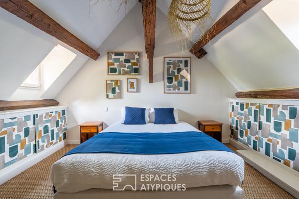 Demeure rénovée et son parc arboré