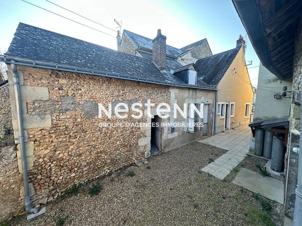 Vente maison de village de 2 pièces à réhabiliter entièrement à Dissay-Sous-Courcillon (72500)
