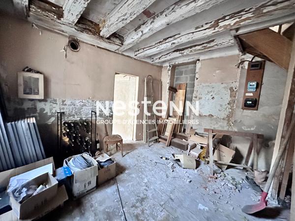 Vente maison de village de 2 pièces à réhabiliter entièrement à Dissay-Sous-Courcillon (72500)