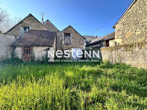 Vente maison de village de 2 pièces à réhabiliter entièrement à Dissay-Sous-Courcillon (72500)