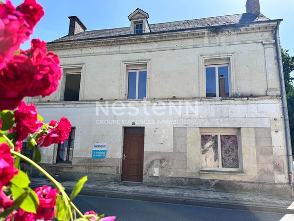 Vente maison spacieuse en pierre de Loire de 149 m² à Saint-Pierre-du-Lorouër (72150)