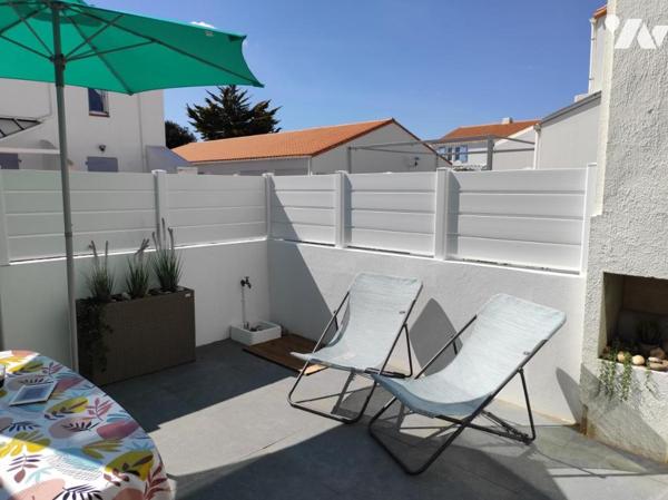 Maison à 300 m de la plage – 2 chambres – Terrasse sud-ouest – Saint-Hilaire-de-Riez