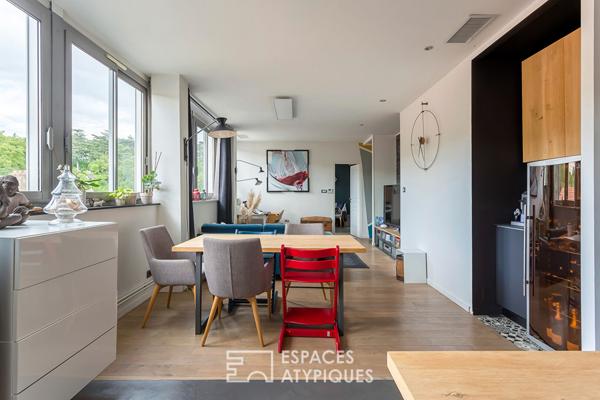 Entre loft et maison, un lieu de vie unique aux portes de Lyon