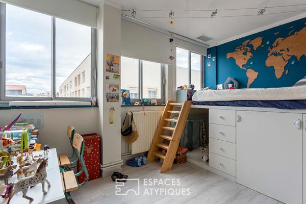 Entre loft et maison, un lieu de vie unique aux portes de Lyon
