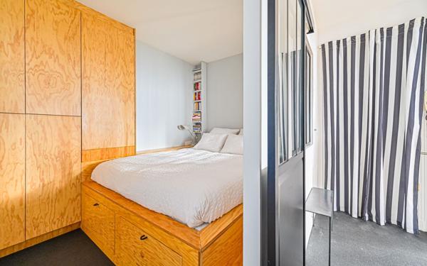 Appartement à vendre    2 pièces • 42,13 m2 Paris 19