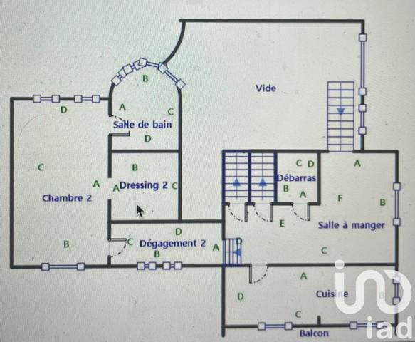 Maison 9 pièces de 340 m² à Enghien-les-Bains (95880)