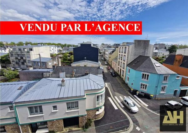 EXCLUSIVITÉ - BREST ST MARTIN - T1 DE 39 M2 EN PARFAIT ÉTAT - DALLE BÉTON - BALCON - PARKING COMMUN - RARE