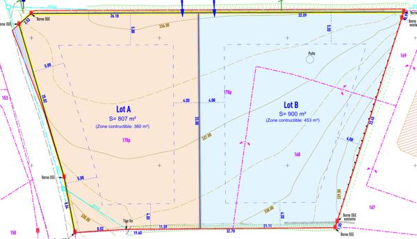 Terrain plat libre constructeur au calme