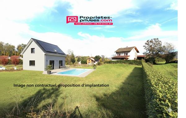 Terrain plat libre constructeur au calme