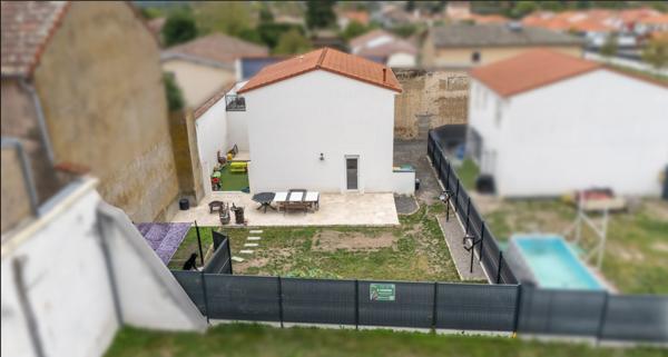 Maison 3 chambres, jardin et garage