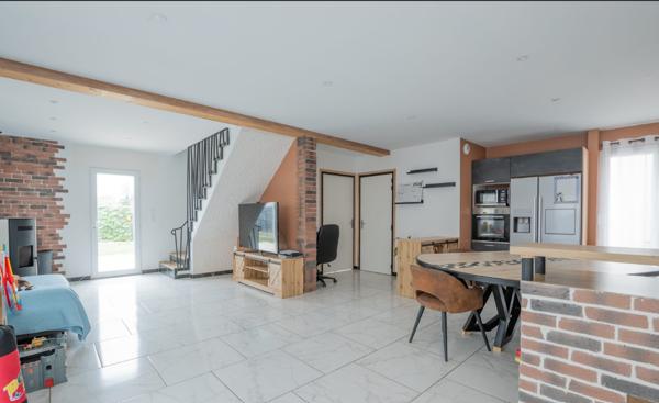 Maison 3 chambres, jardin et garage