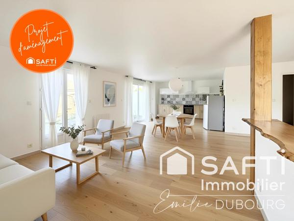 Maison rénovée et lumineuse - 143m² - 5 pièces