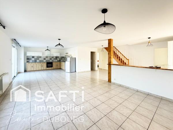 Maison rénovée et lumineuse - 143m² - 5 pièces