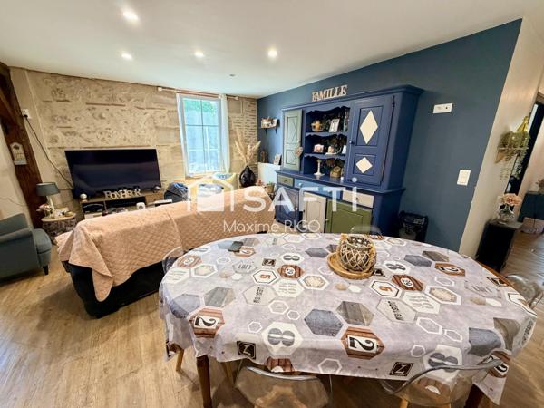 Ferme en pierre 4 pièces 118m² avec dépendances