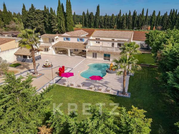 Mas néo-provençal de 400m2 dans un écrin de Verdure