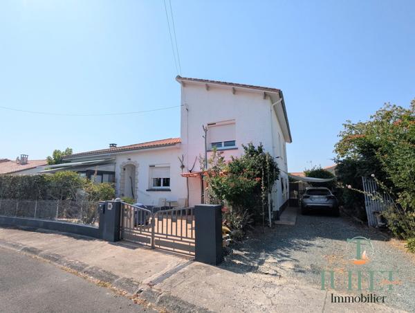 Royan – Maison familiale avec grand garage et jardin piscinable