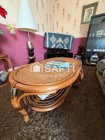 Maison mitoyenne T4 avec jardin