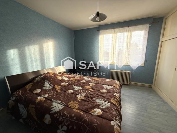 Maison mitoyenne T4 avec jardin