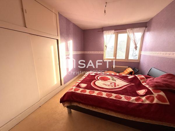 Maison mitoyenne T4 avec jardin