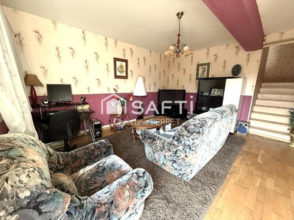 Maison mitoyenne T4 avec jardin