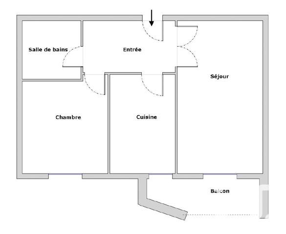 Appartement à vendre 2 pièces 49 m² Lyon 5