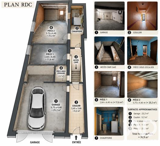Maison à vendre 5 pièces 154 m² Toulon-sur-Arroux