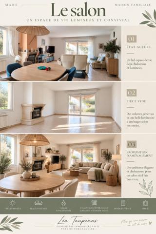 maison plain pied avec piscine proche forcalquier