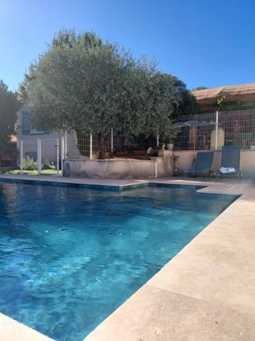 maison plain pied avec piscine proche forcalquier