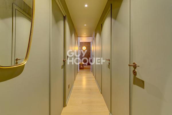 PARIS XVI, La Muette, 117m2 2/3 chambres en étage au calme absolu