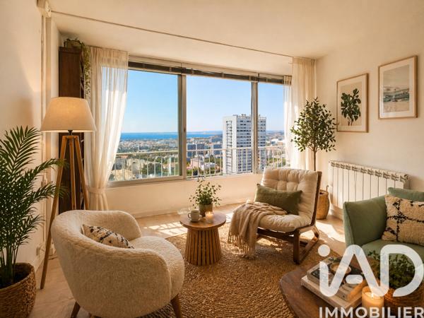 Appartement à vendre 4 pièces 70,59 m² Marseille 9